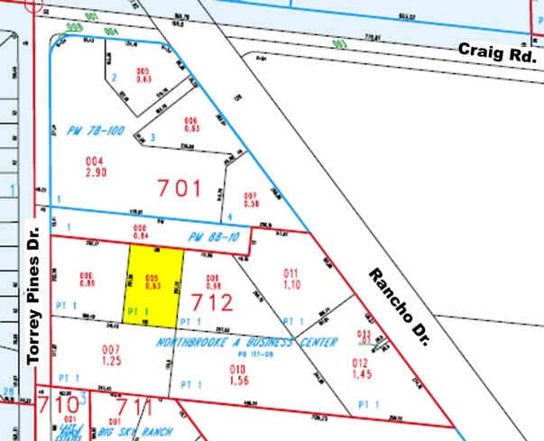 4315 N Rancho Dr, Las Vegas, NV à louer - Plan cadastral - Image 3 de 40