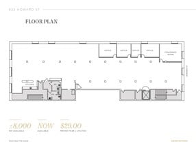 835-837 Howard St, San Francisco, CA for lease Floor Plan- Image 1 of 1