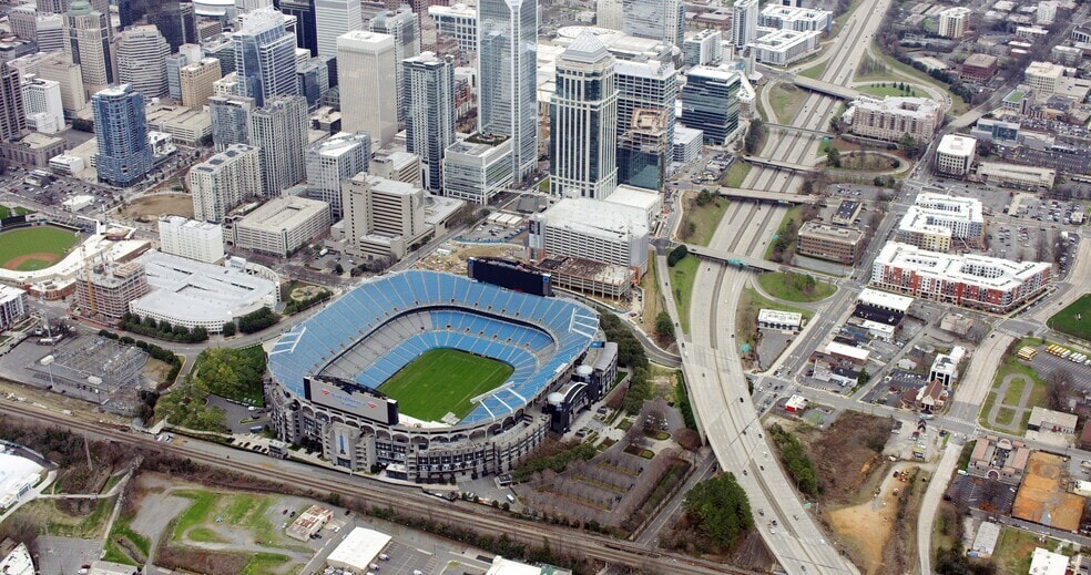 855 S Mint St, Charlotte, NC for lease - Aerial - Image 3 of 7