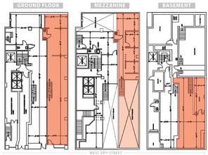 227-229 W 29th St, New York, NY for lease Floor Plan- Image 2 of 2