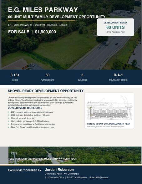 618 Elma G Miles Pky, Hinesville, GA à vendre - Photo du bâtiment - Image 2 de 25