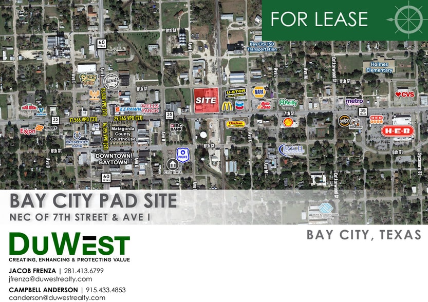 2009 7th St, Bay City, TX for lease - Primary Photo - Image 1 of 4