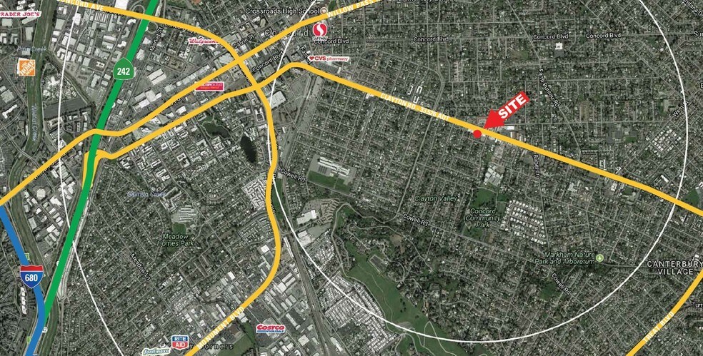 3426-3460 Clayton Rd, Concord, CA à louer - Photo du bâtiment - Image 2 de 7