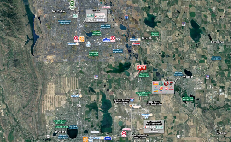 NEC I-25 & HWY 392, Windsor, CO à vendre - Photo du bâtiment - Image 2 de 5