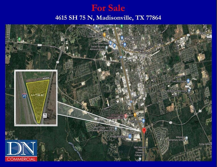 4615 SH 75 N, Madisonville, TX à vendre - Photo principale - Image 2 de 3