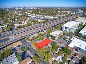 1931 30th St, Sacramento, CA - AÉRIEN Vue de la carte