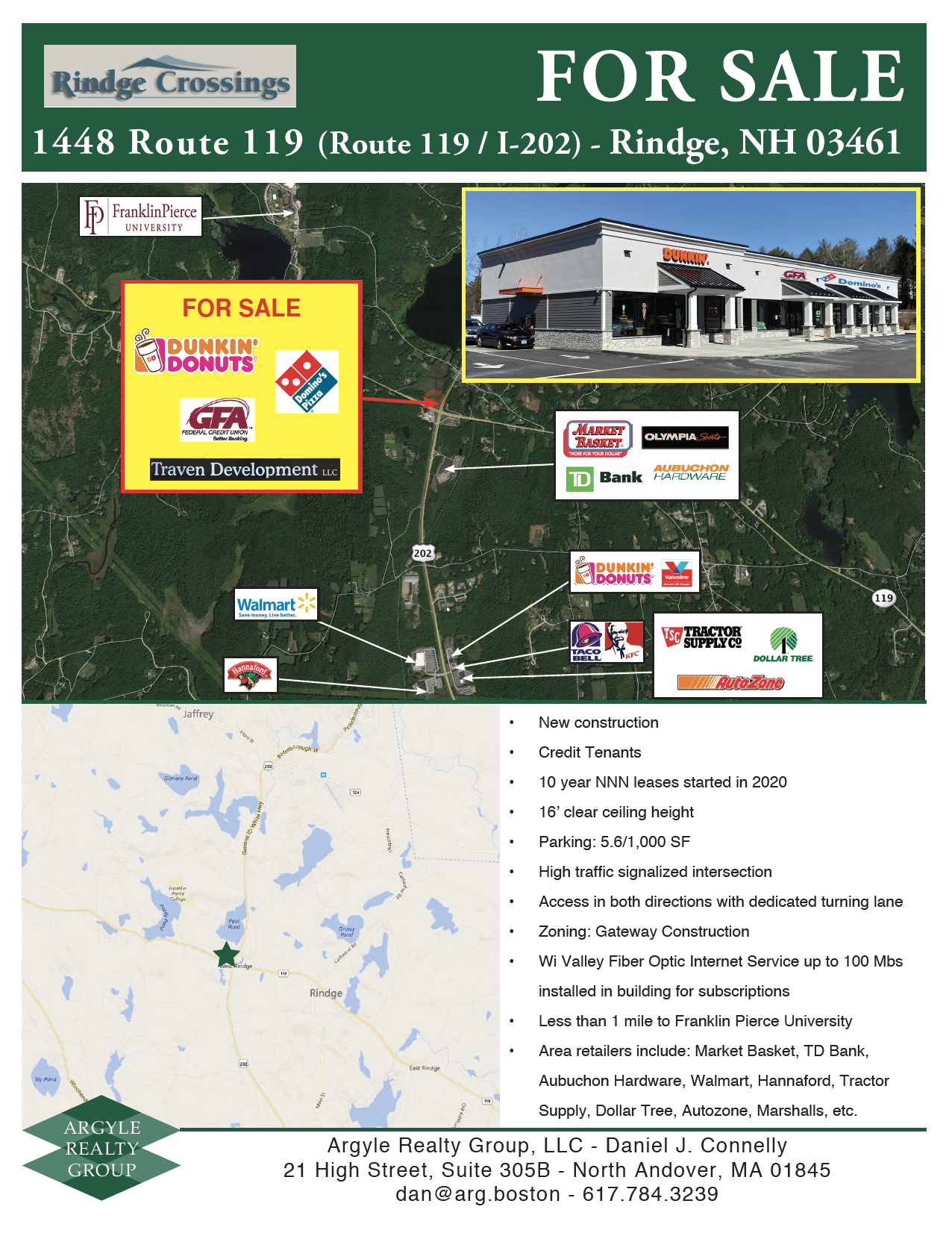 1448 NH Route 119, Rindge, NH à vendre Photo du bâtiment- Image 1 de 4