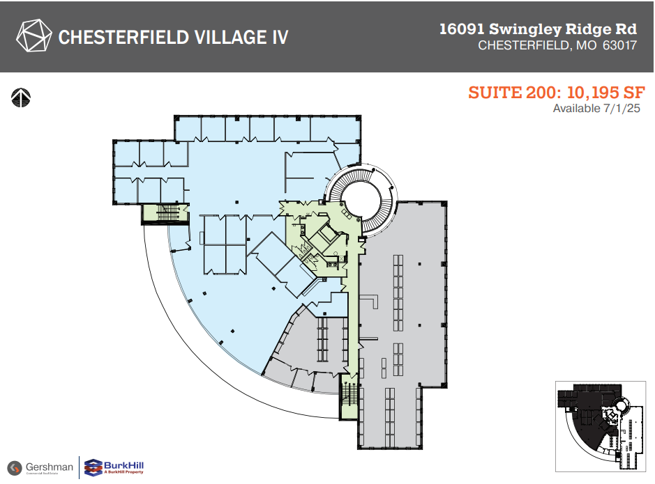 16091 Swingley Ridge Rd, Chesterfield, MO à vendre Plan d’étage- Image 1 de 1