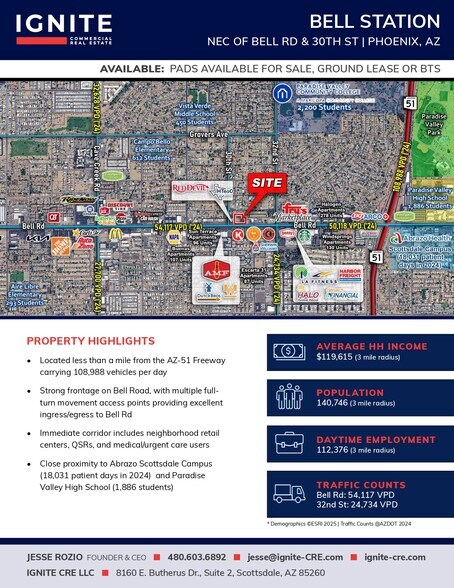NEC Bell Rd, Phoenix, AZ for lease - Other - Image 1 of 5