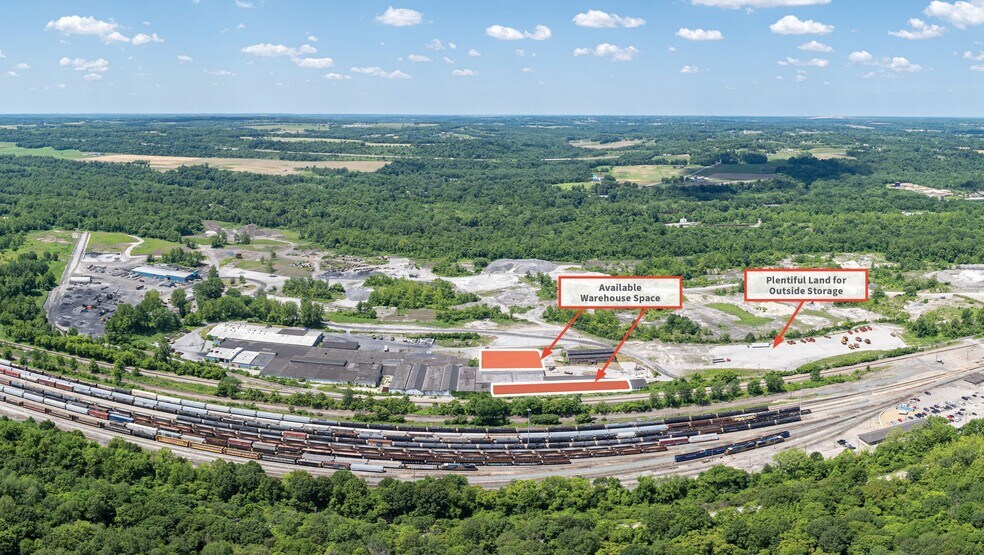 372 Rundle Rd, New Castle, PA à louer - Aérien - Image 2 de 4