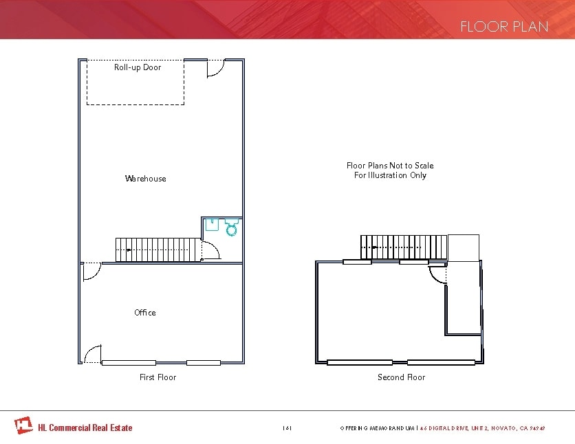 46 Digital Dr, Novato, CA 94949 - Unit 2 -  - Floor Plan - Image 1 of 4