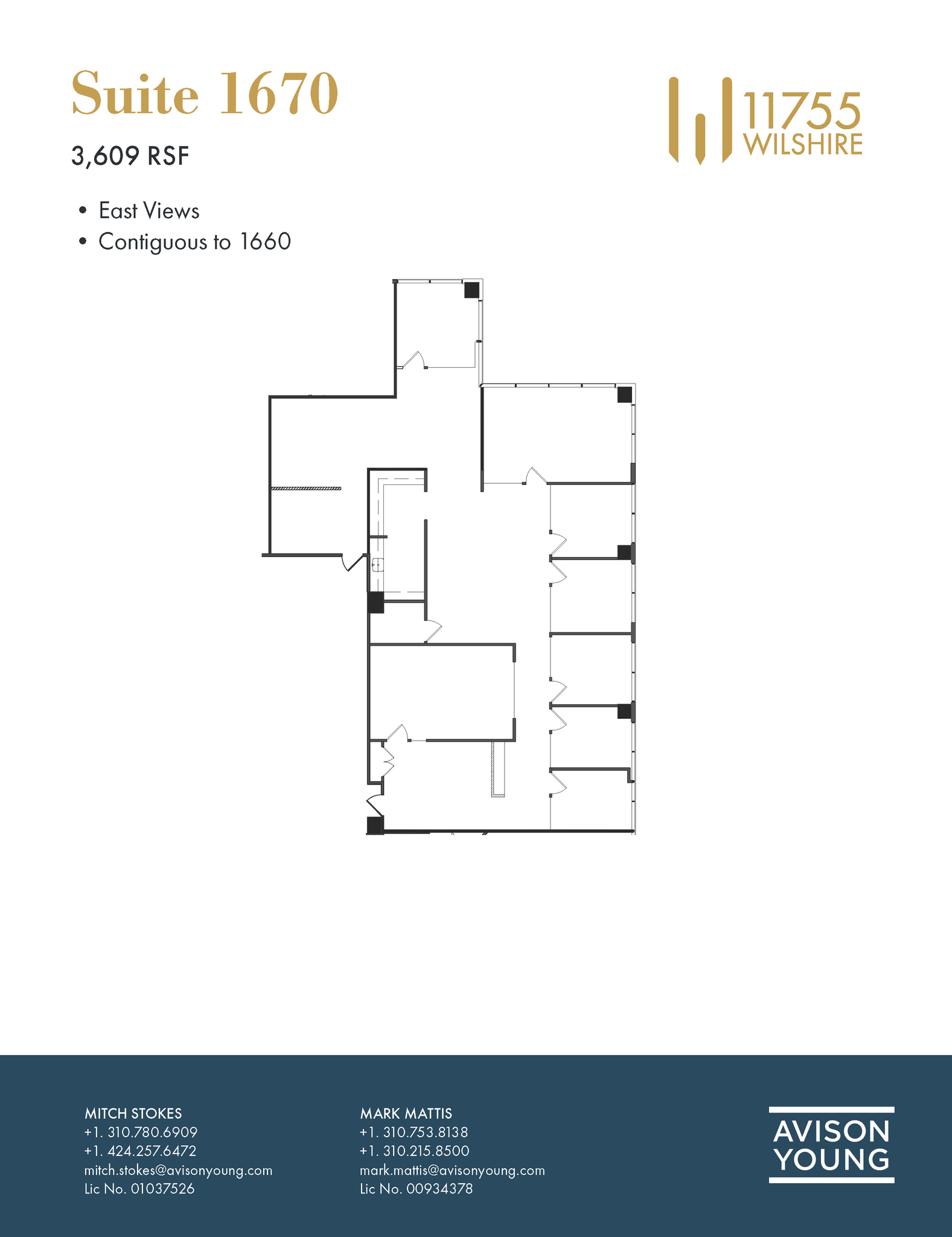 11755 Wilshire Blvd, Los Angeles, CA à louer Plan d  tage- Image 1 de 5