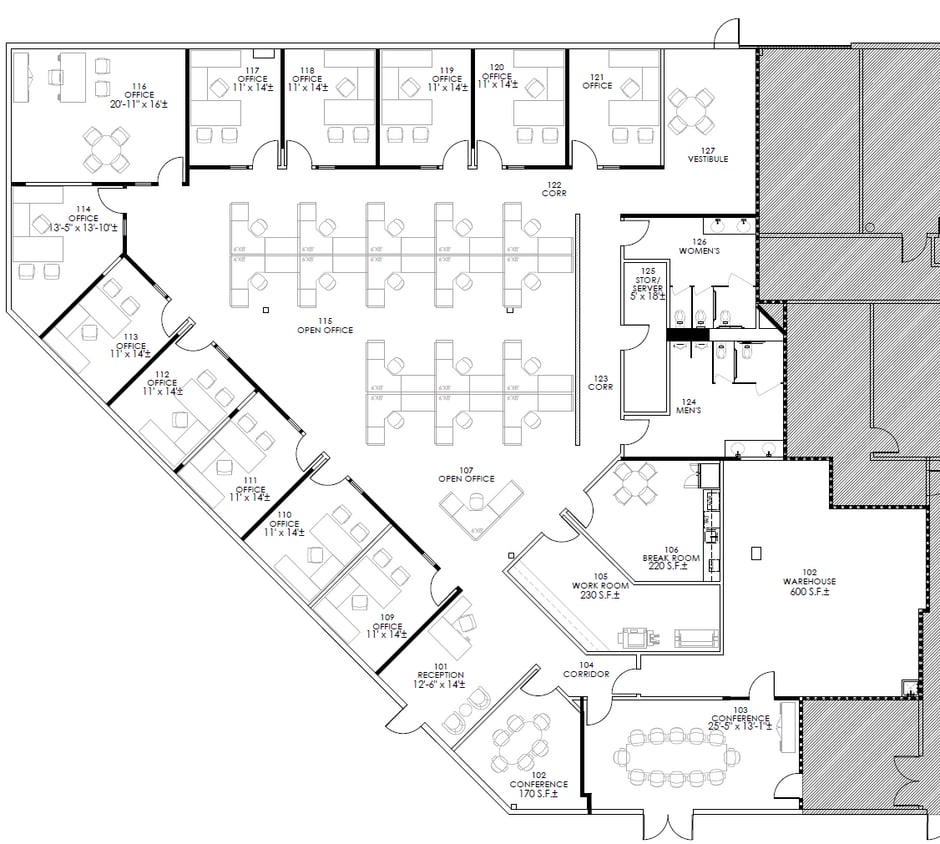 1600 Corporate Ct, Irving, TX for lease Floor Plan- Image 1 of 10