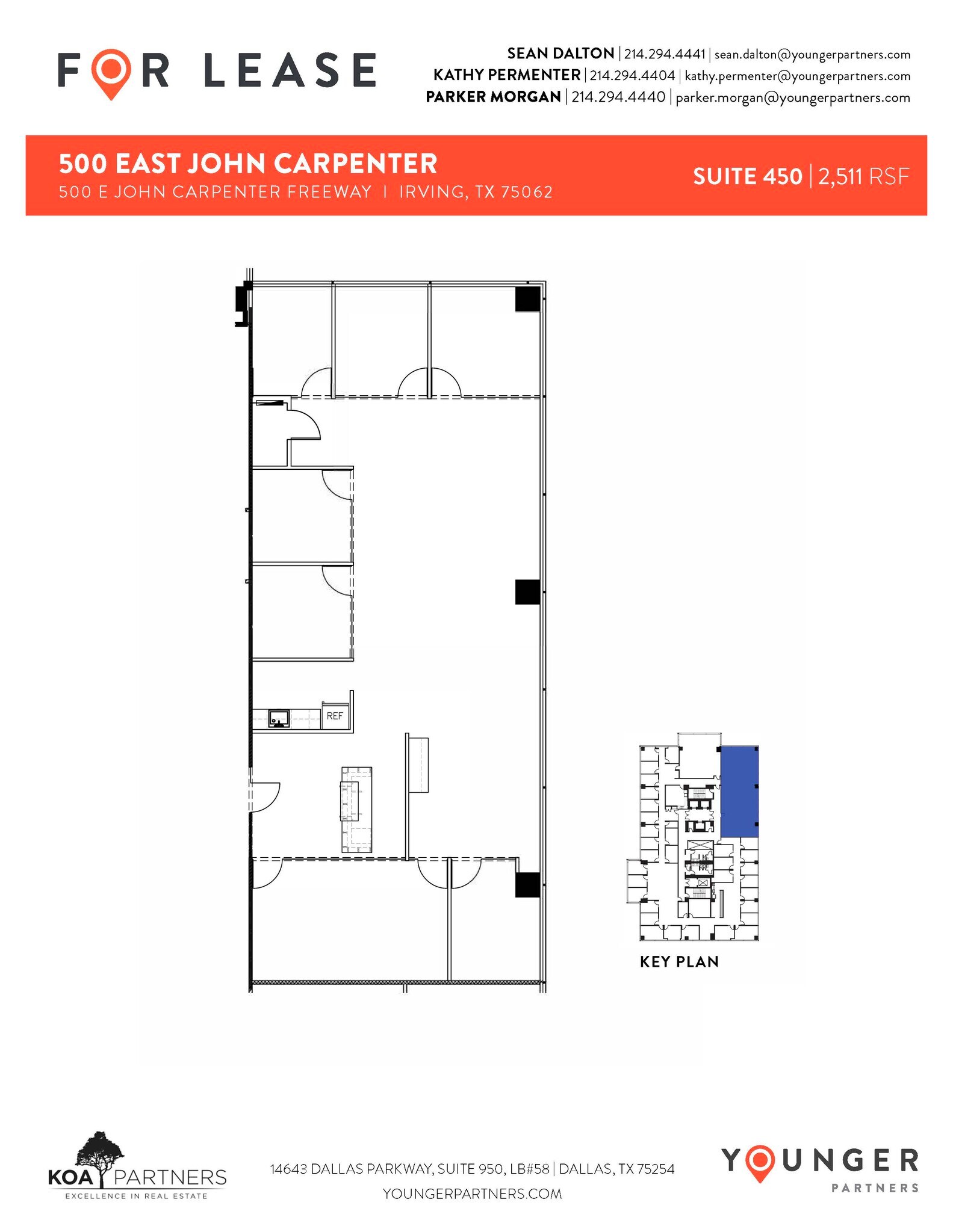 500 E John Carpenter Fwy, Irving, TX à louer Plan d’étage- Image 1 de 1