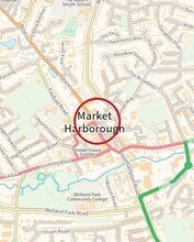 10 The Sq, Market Harborough for lease Map- Image 2 of 3