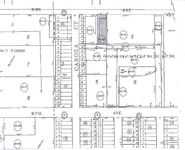 2570 W 8th Ave, Denver, CO à vendre - Plan cadastral - Image 2 de 19