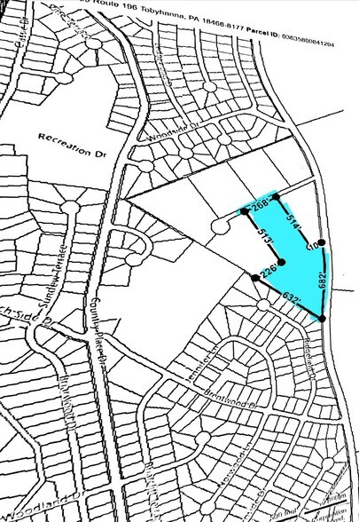 1059 Pa-196, Tobyhanna, PA à vendre - Photo du bâtiment - Image 3 de 4