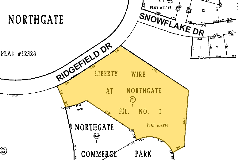 11675 Ridgeline Dr, Colorado Springs, CO for sale - Plat Map - Image 3 of 28