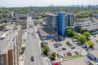 605 Rogers Rd, Toronto, ON - AERIAL  map view - Image1