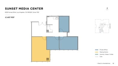 6255 W Sunset Blvd, Los Angeles, CA for lease Site Plan- Image 1 of 1