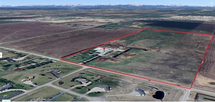 250079 Range Road 32, Calgary, AB - AERIAL  map view - Image1