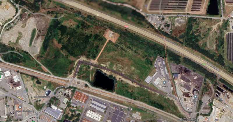 Terrery, Muret à vendre - Aérien - Image 2 de 3
