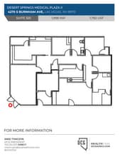 4275 S Burnham Ave, Las Vegas, NV à louer Plan d’étage- Image 1 de 1