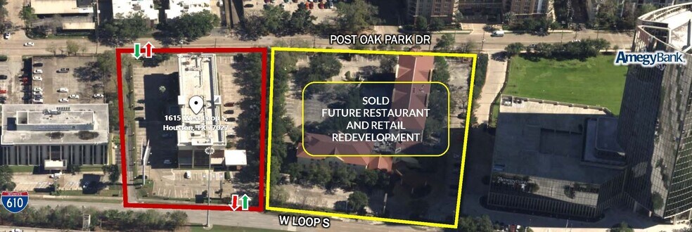 1615 West Loop South, Houston, TX à vendre - Aérien - Image 2 de 5