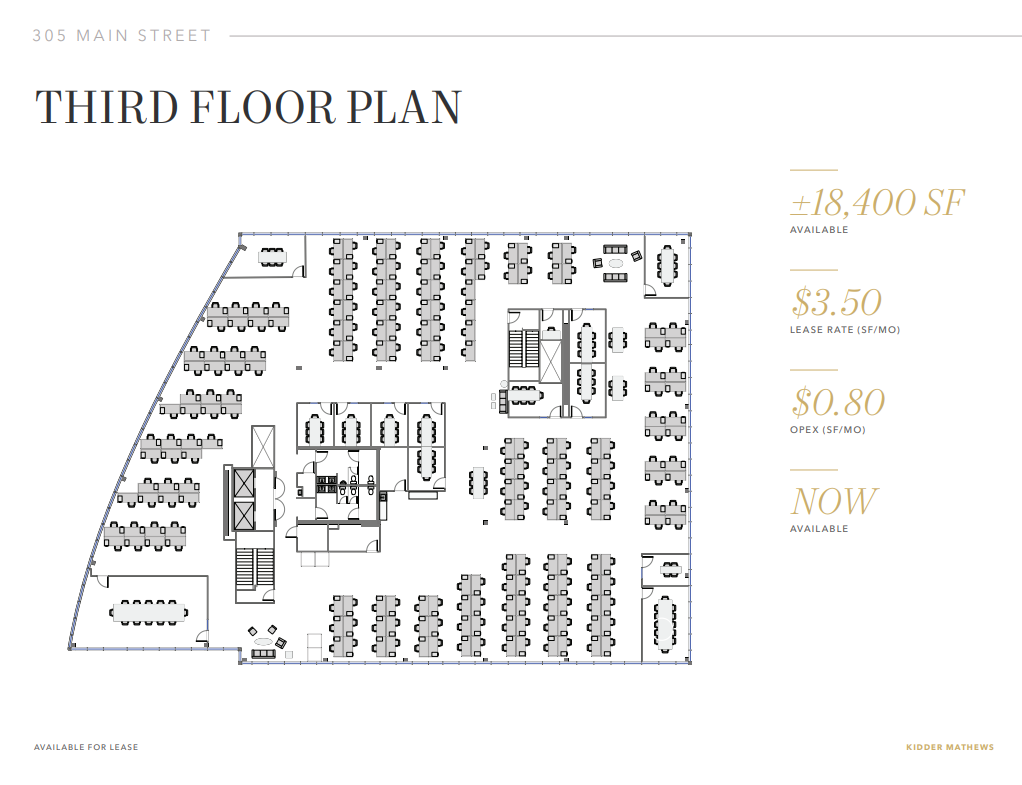 305 Main St, Redwood City, CA for lease Floor Plan- Image 1 of 1