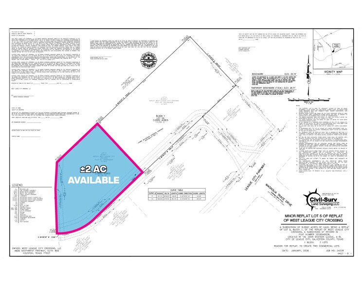 Bay Area Blvd & League City Parkway, League City, TX for sale - Building Photo - Image 3 of 5
