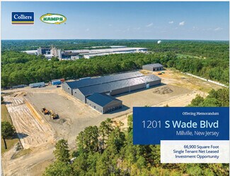 Plus de détails pour 1201 S Wade Blvd, Millville, NJ - Industriel à vendre
