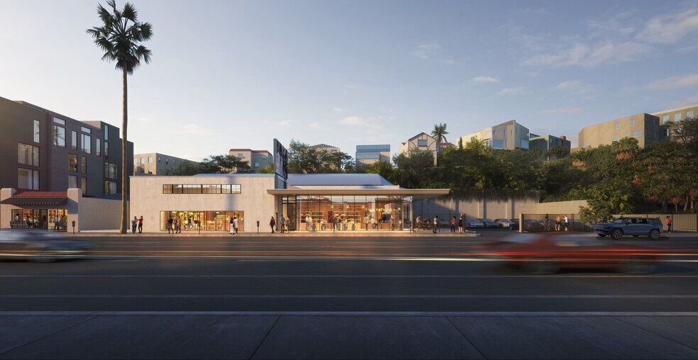 3225 W Sunset Blvd, Los Angeles, CA à louer - Photo du bâtiment - Image 3 de 10