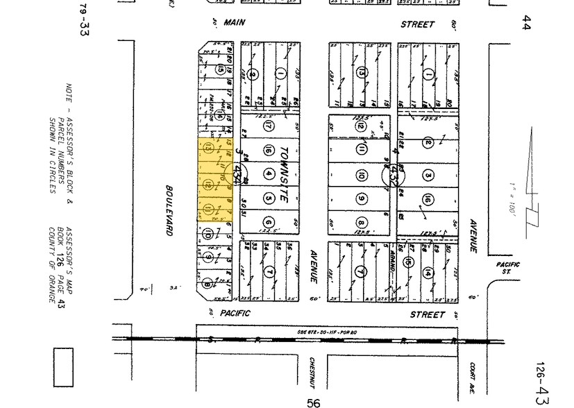 10690-10692 Beach Blvd, Stanton, CA à vendre - Plan cadastral - Image 1 de 1