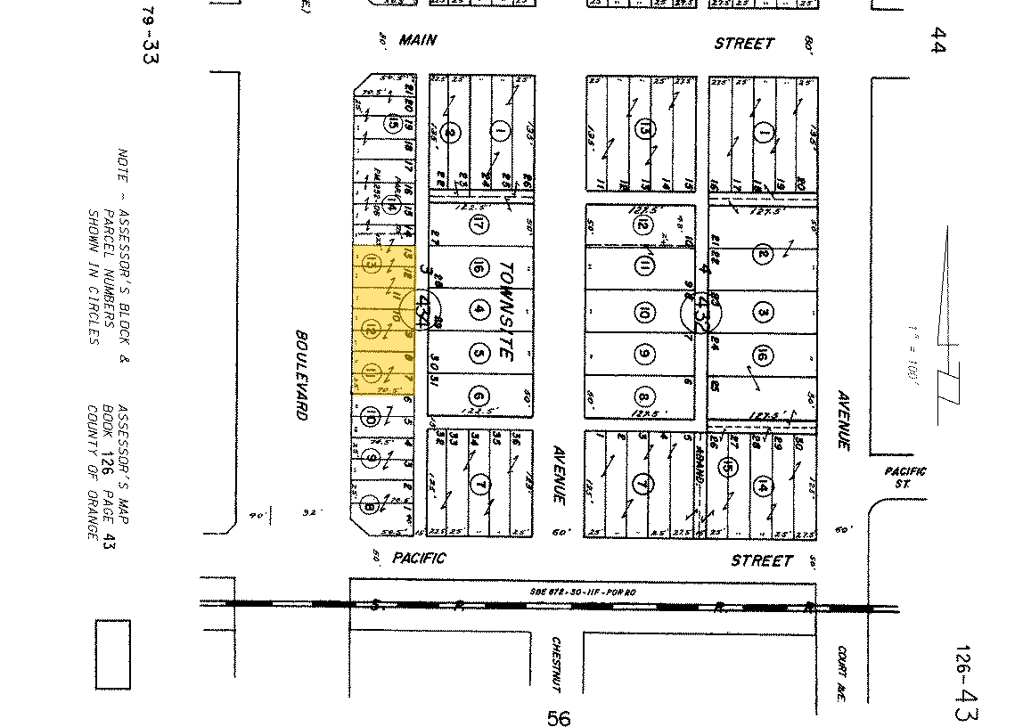 10690-10692 Beach Blvd, Stanton, CA à vendre Plan cadastral- Image 1 de 1