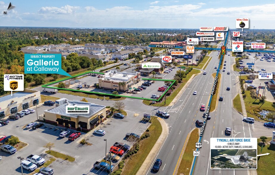 734-740 Tyndall Pky, Callaway, FL à vendre - Photo du bâtiment - Image 3 de 5