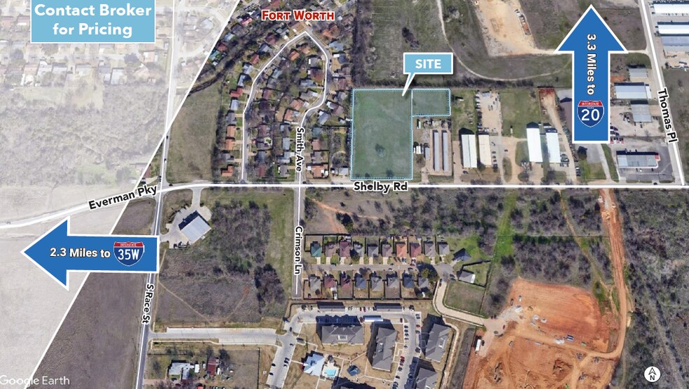 202 Shelby Rd, Everman, TX for sale - Aerial - Image 2 of 2