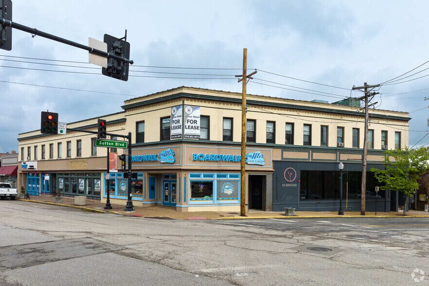 7370-7376 Manchester Rd, Maplewood, MO à louer - Photo du bâtiment - Image 3 de 7