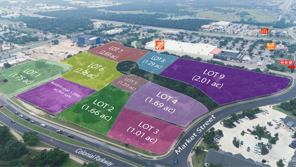 Colonial Pkwy, Cedar Park, TX à vendre - Photo du bâtiment - Image 1 de 2