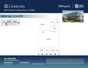 6275 W Plano Pky, Plano, TX à louer Plan d’étage- Image 1 de 1