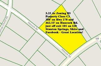 Plus de détails pour 2367 Hancock Rd, Social Circle, GA - Terrain à vendre