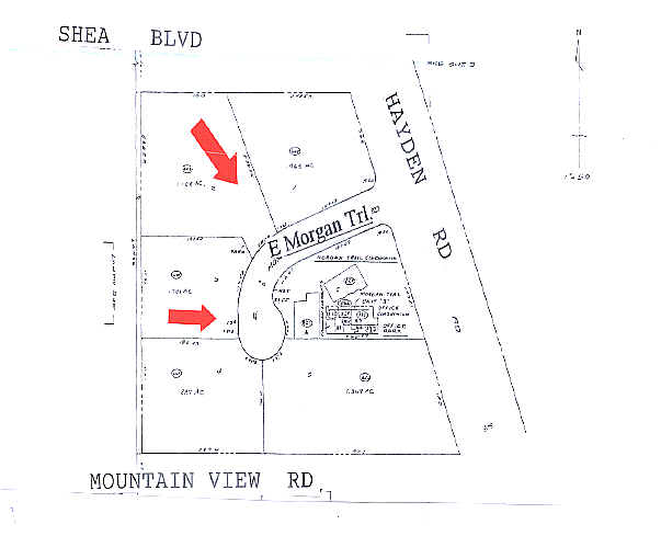 8040-8050 E Morgan Trl, Scottsdale, AZ à louer - Plan cadastral - Image 2 de 9