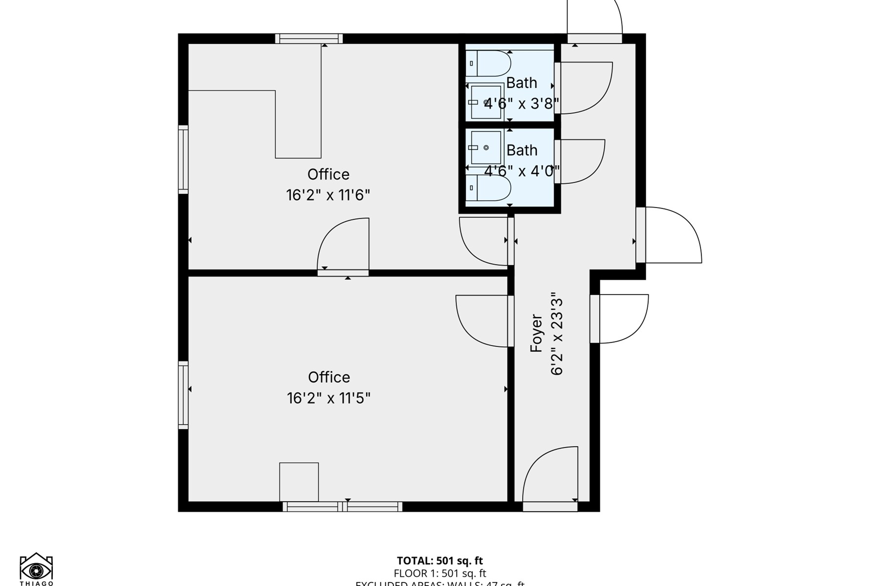 1047 Falmouth Rd, Hyannis, MA à louer Plan d’étage- Image 1 de 1