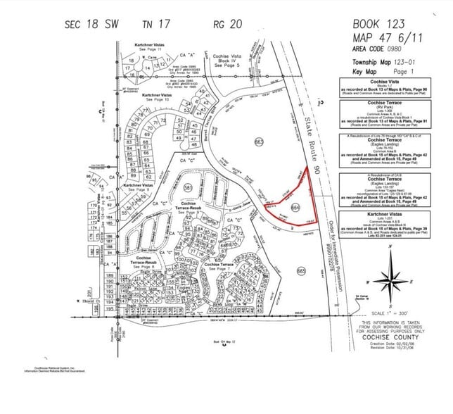 AZ HWY 90, Benson, AZ à vendre - Plan cadastral - Image 3 de 3