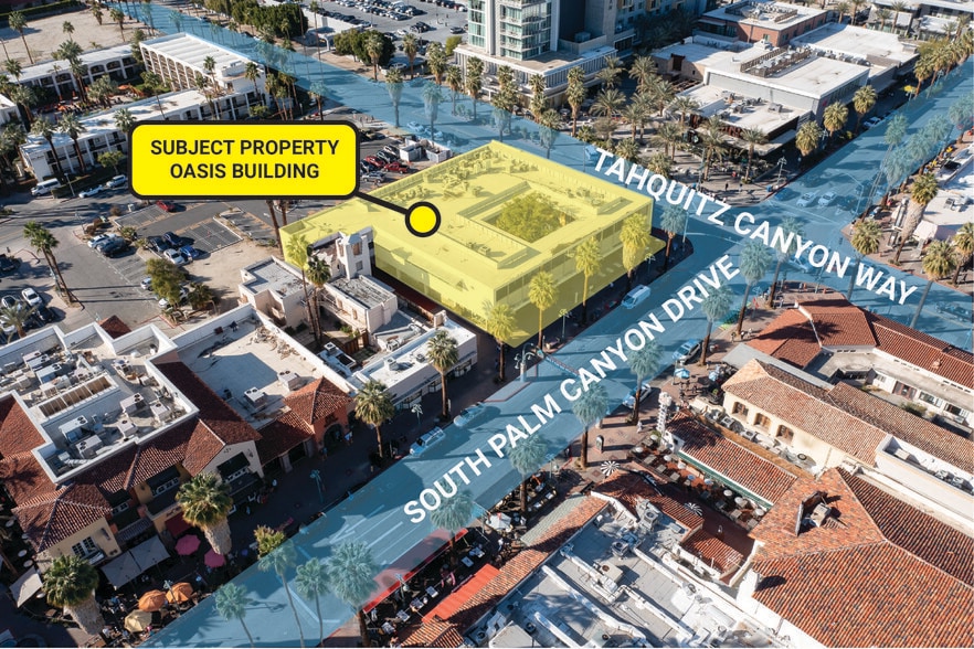 100-139 S Palm Canyon Dr, Palm Springs, CA for lease - Building Photo - Image 2 of 23