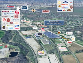 2410-2500 E Washington St, East Peoria, IL - Aérien Vue de la carte