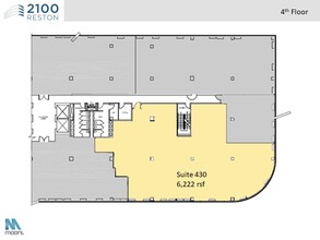 2100 Reston Pkwy, Reston, VA à louer Plan d  tage- Image 1 de 2