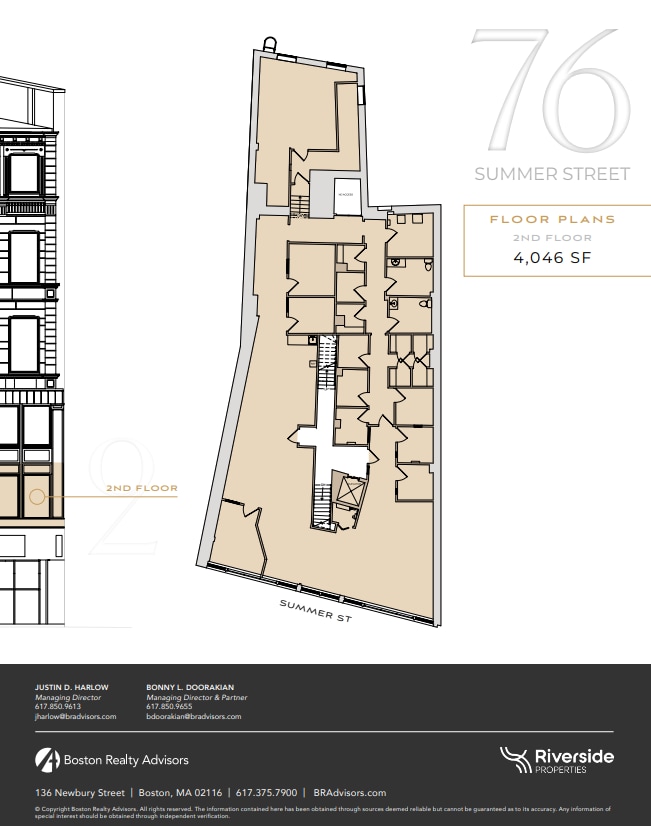 76 Summer St, Boston, MA for lease Floor Plan- Image 1 of 1