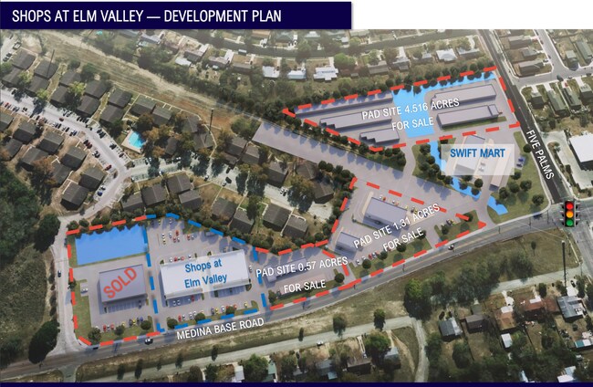 Plus de détails pour 5810 Medina Base Road, San Antonio, TX - Terrain à vendre
