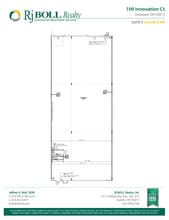 109 Innovation Ct, Delaware, OH for lease Floor Plan- Image 1 of 1