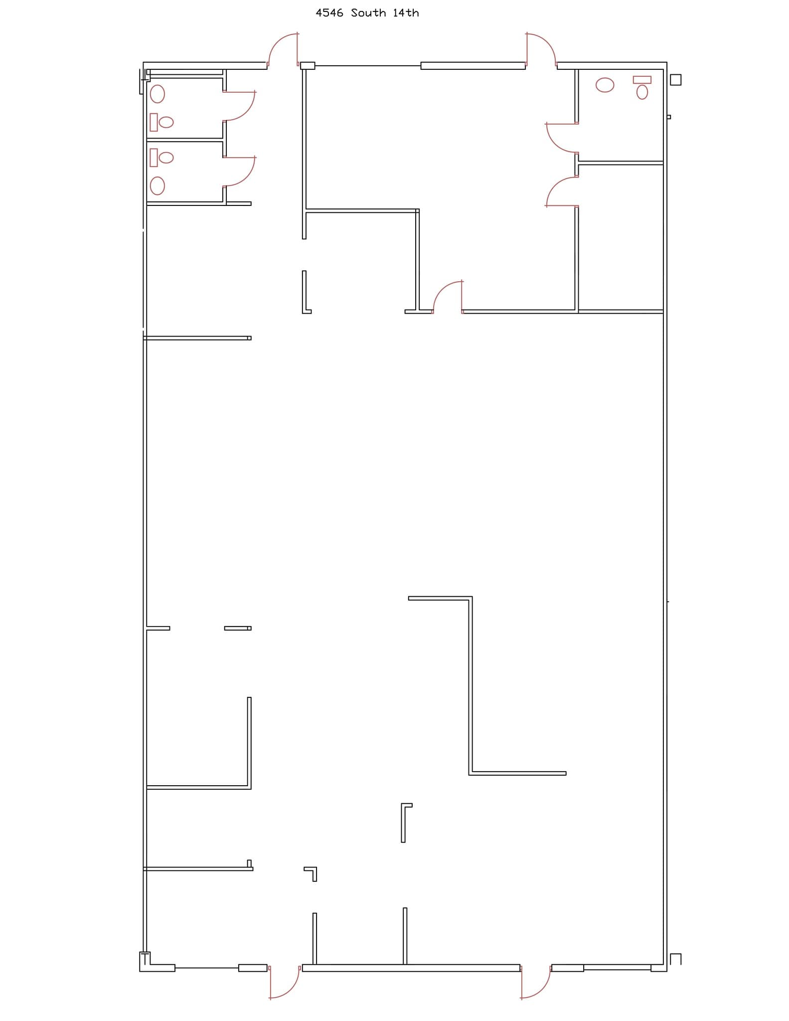 4600-4722 S 14th St, Abilene, TX à louer Plan de site- Image 1 de 10